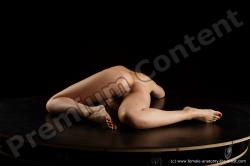 Nude Woman Asian Slim medium black Standard Photoshoot Pinup